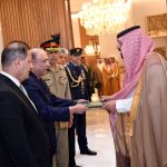 Saudi Ambassador Dr. Raajih Al-Baqmi presents his credentials to President Asif Ali Zardari as Pakistan and Saudi Arabia reaffirm their close bilateral ties.