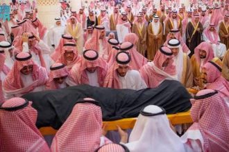 Saudi Arabia’s Royal Court announces the death of Princess Mashael bint Saud. Her funeral prayer will be held Wednesday after Asr prayers in Riyadh.