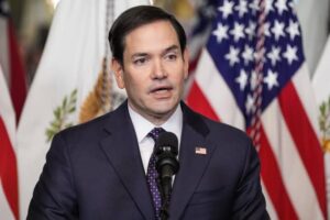 US Secretary of State Marco Rubio says Saudi Arabia has the right to defend itself against Houthi attacks and vows to honor Washington’s security commitments.
